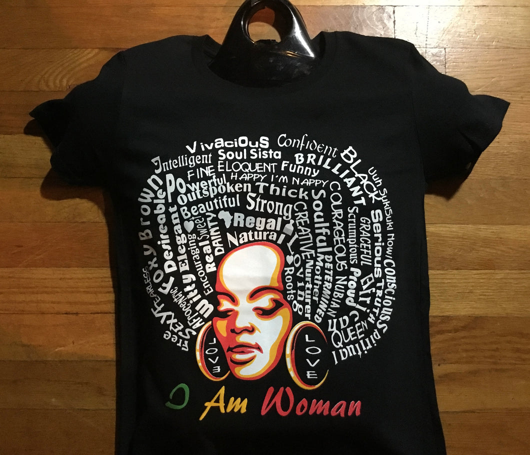 NEW!!! I am Woman T- Shirts - Female Cut