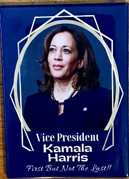 NEW!!! (Blue) Vice President Kamala Harris Magnet