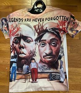 NEW!!! Legends Are Never Forgotten Jerzees/ T- Shirts