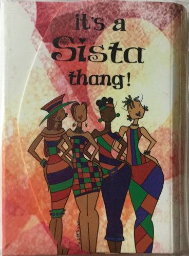 It’s A Sistah Thang Note Pad Purse Pal