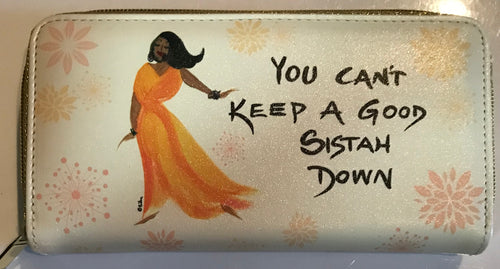 You Can’t Keep A Good Sistah Down Long Wallet