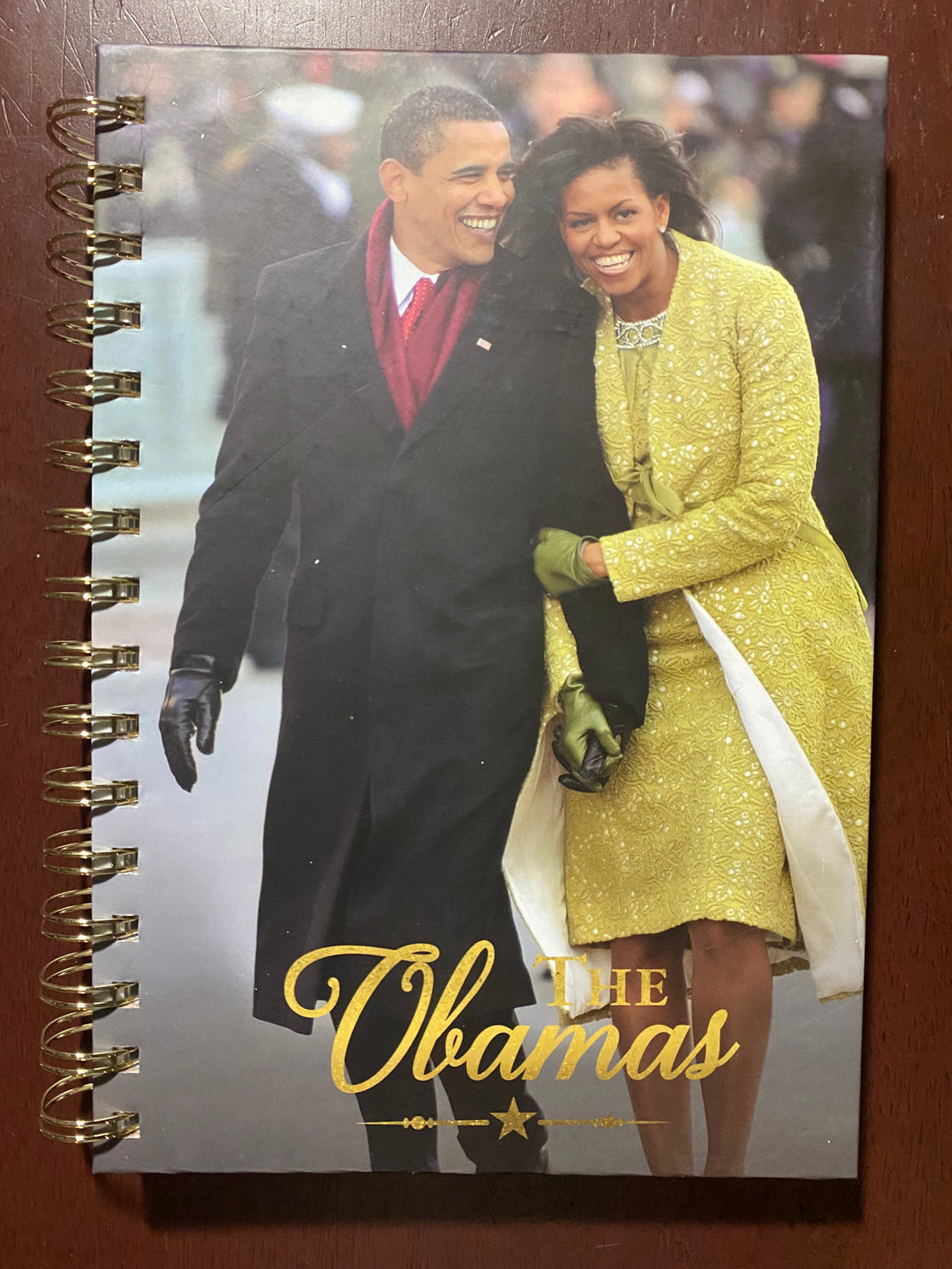 NEW!!! Regular Wired Journal- The Obamas
