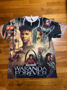 NEW!!! Black Panther Wakanda Forever Jerzee/T- Shirts - Female Cut