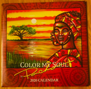 Color My Soul 2020 Wall Calendar