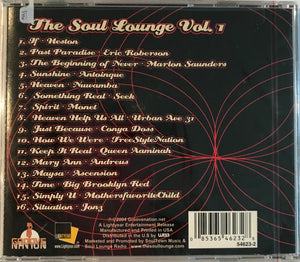 The  soul Lounge vol. 1  Various artist CD