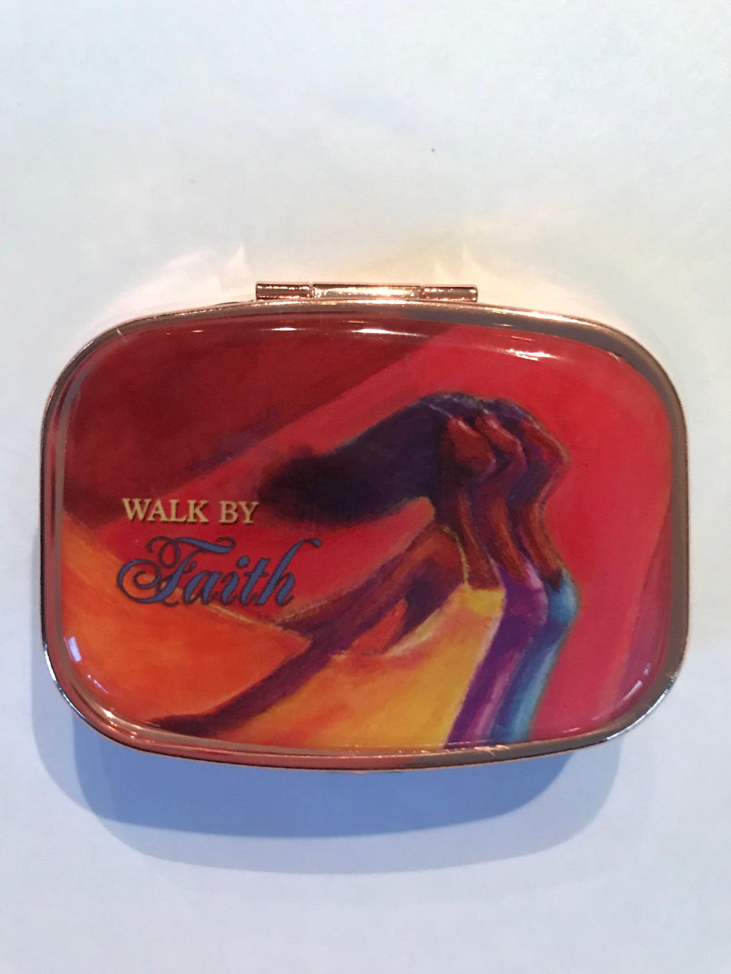 Walk By Faith Pill Box Case