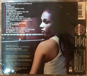 Alicia Keys unplugged   R&B CD