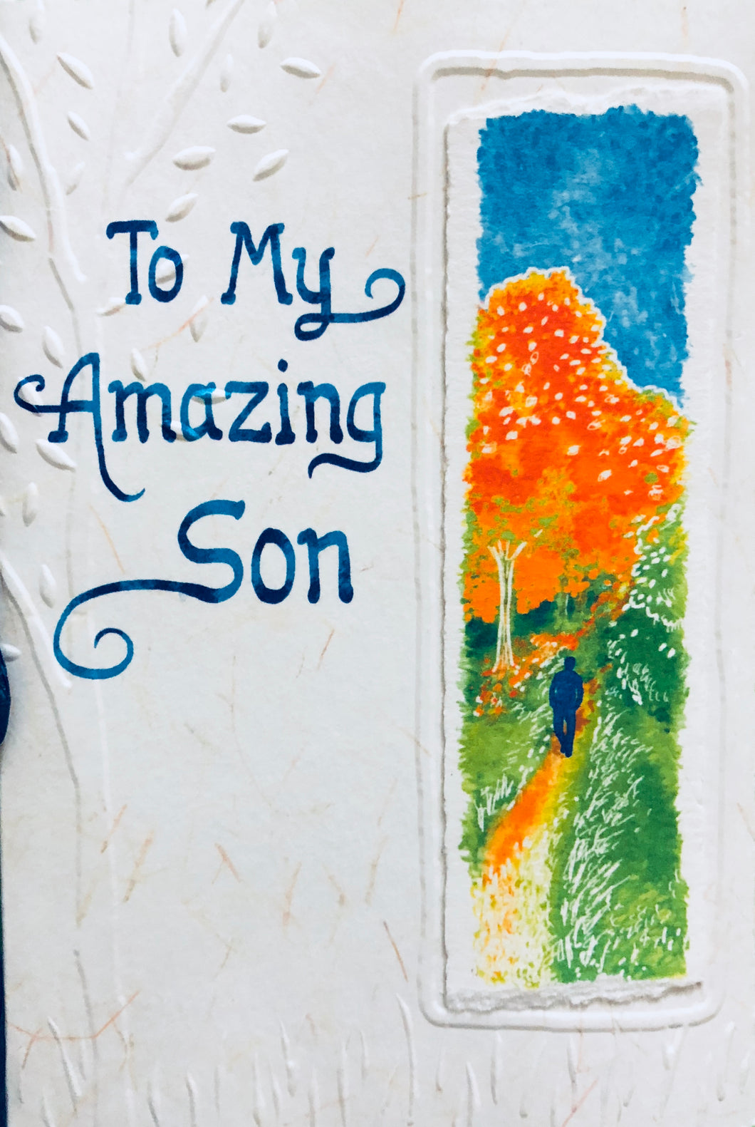 To my amazing son