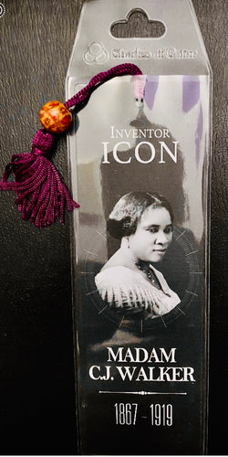 NEW!!! Inventor Icon Madam CJ Walker Bookmark