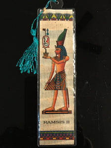 RAMSIS ll   Papyrus Bookmark