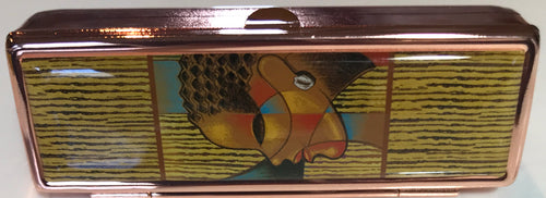 Composite of A Woman Lipstick Mirror Case