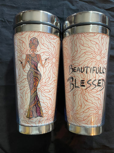 NEW!!! Beautifully Blessed Travel Mug