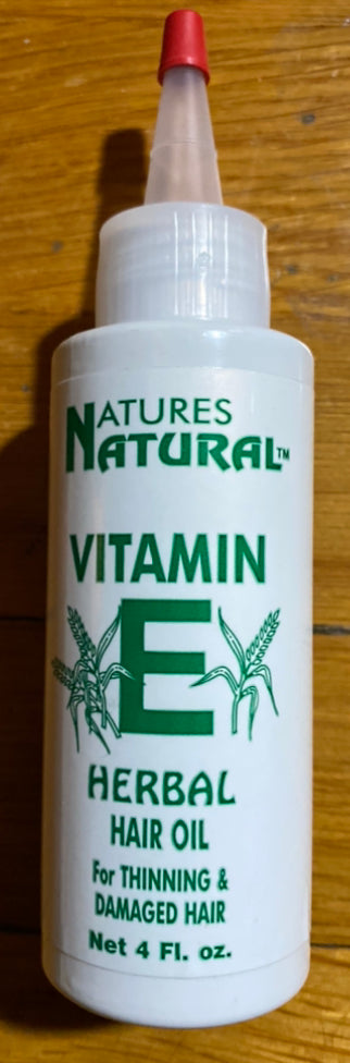 NEW!!! Natures Vitamin E Herbal Hair Oil