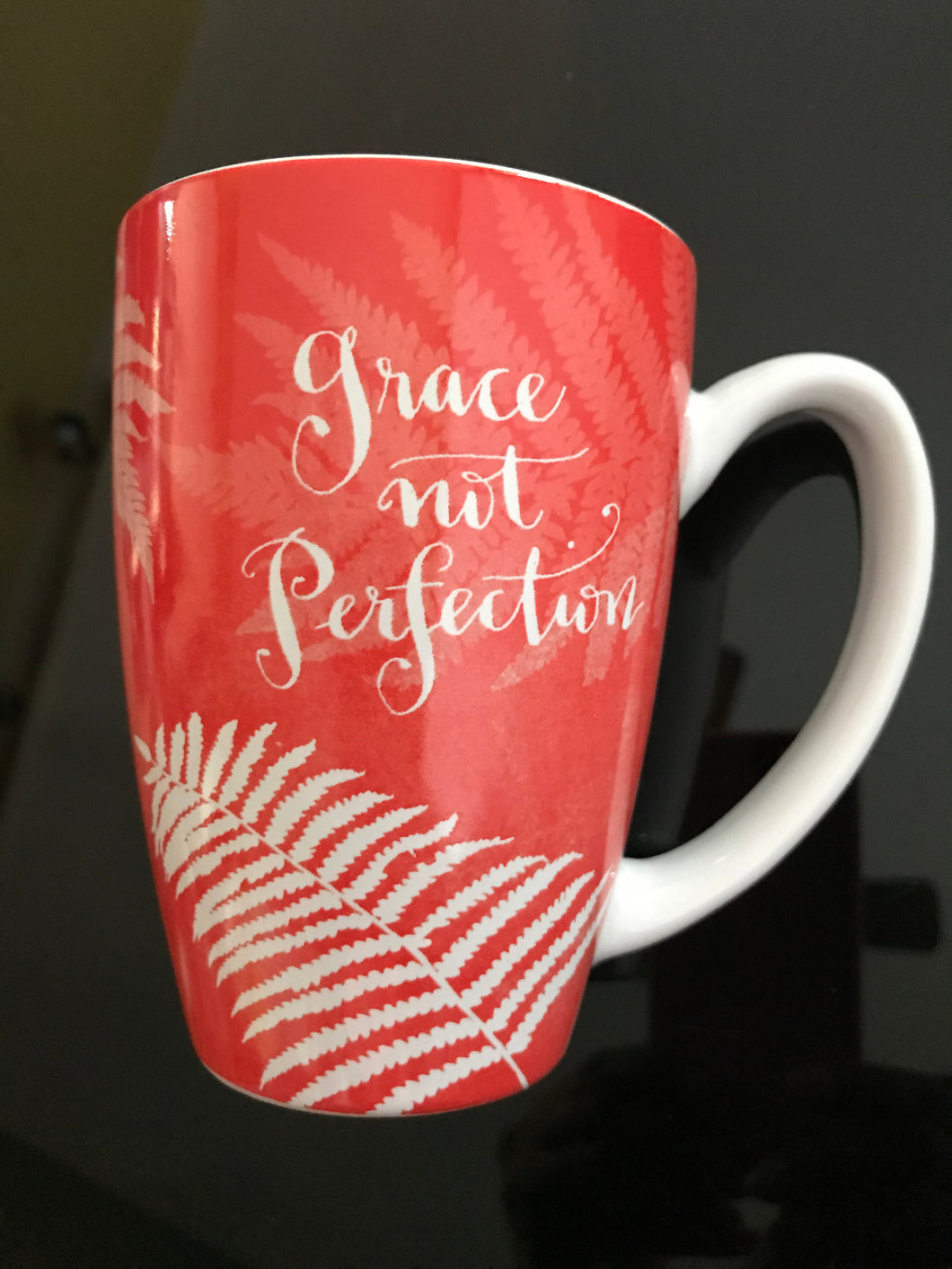 Grace Not Perfection Latte Mug