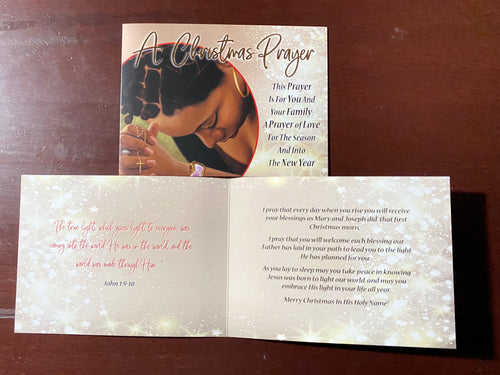 NEW!!! Christmas Prayers Christmas Cards