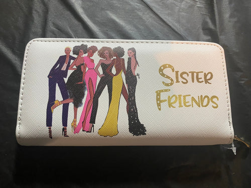 New!!! Sister Friends Long Wallet
