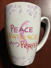 NEW!!! Peace Patience and Prayer Latte Mug