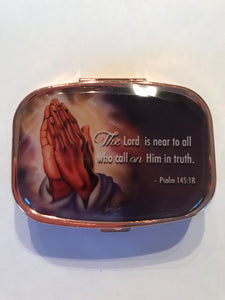 The Lord is Near Pill Box