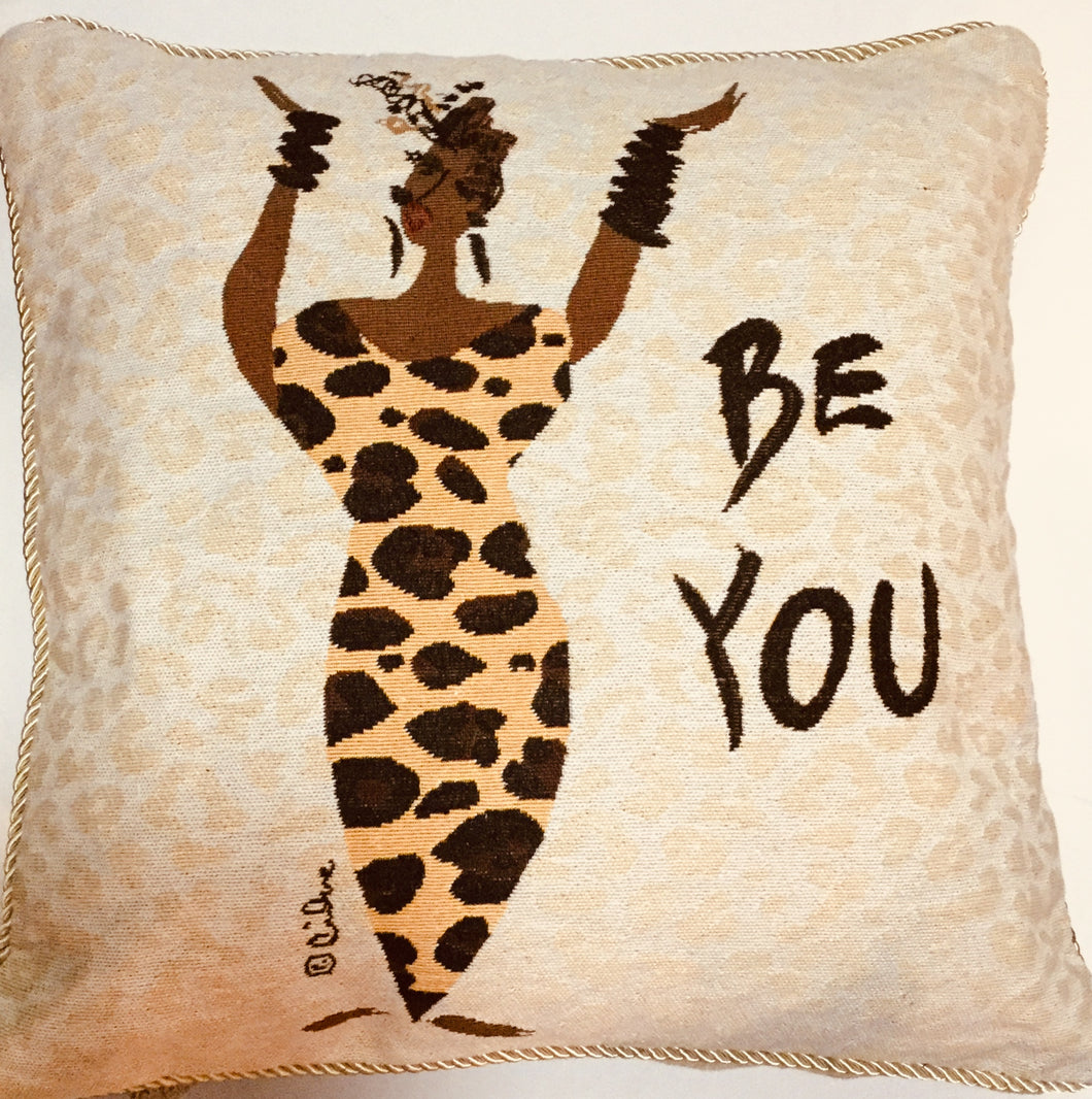 Be You Stuffed Pillow