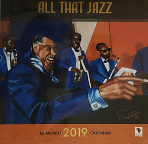 All That Jazz 2019 Wall Calendar