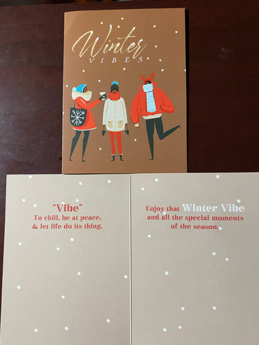 NEW!!! Winter Vibes Christmas Cards