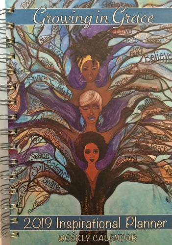 Growing In Grace 2019 Inspiratonal Weekly Planner