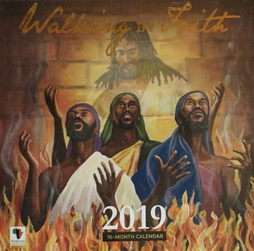 Walking by Faith 2019 Wall Calendar