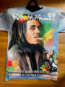 NEW!!! Bob Marley Jerzees/ T- Shirts