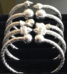 West Indian Sterling Silver Jumbo
