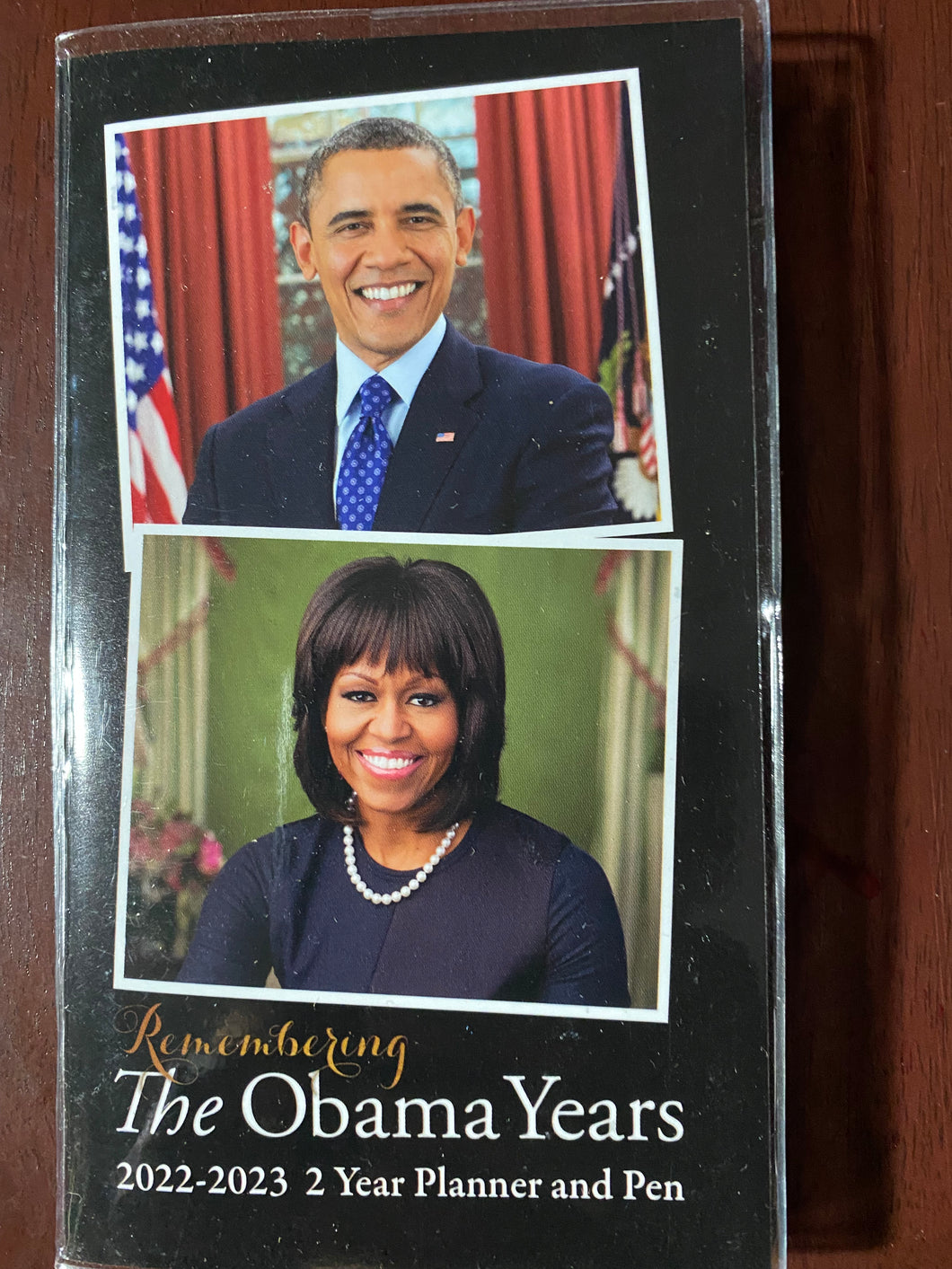NEW!!! The Obama Years 2022 and 2023 Two Year Planners and Pen