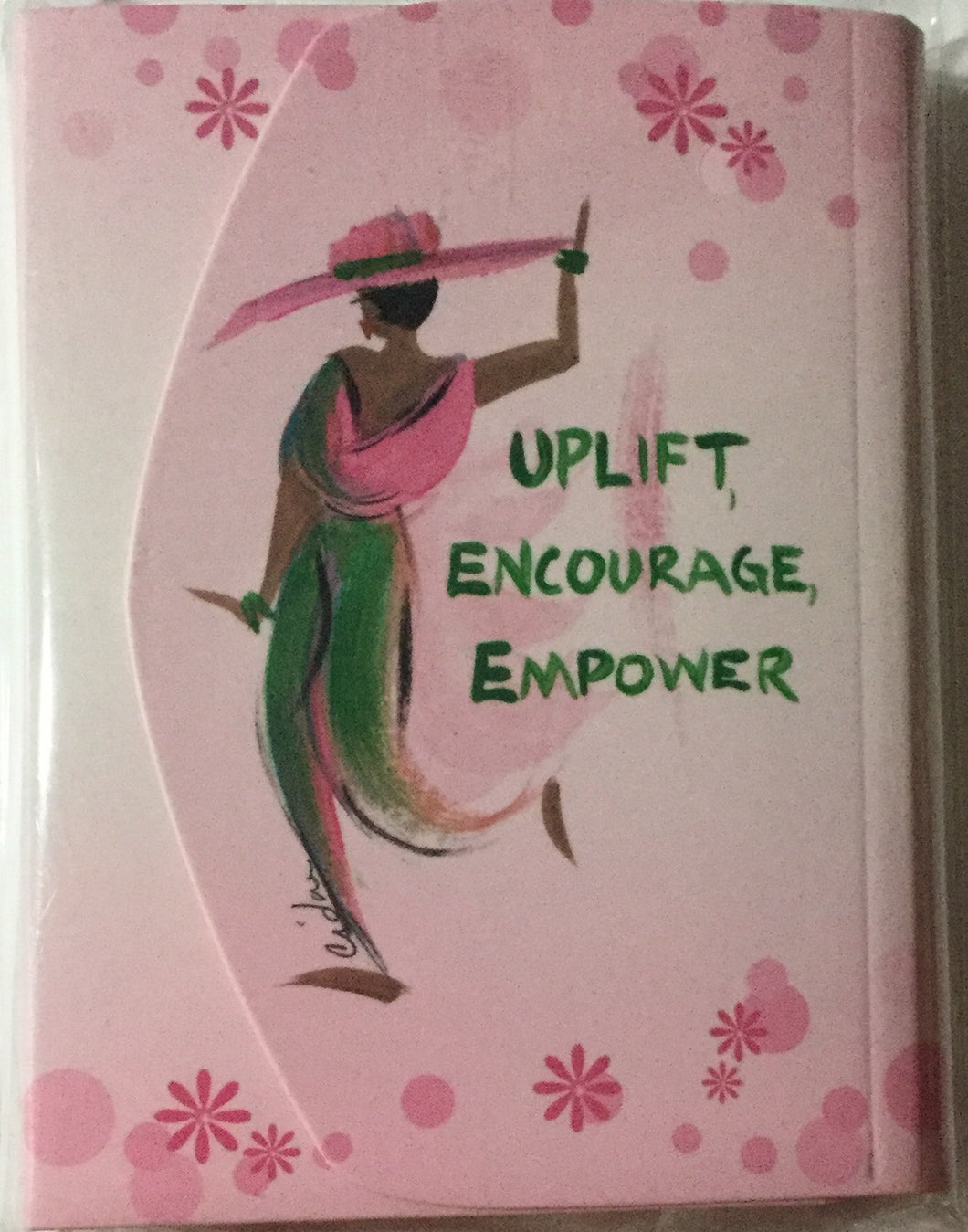 Uplift, Encourage, Empower Note Pad Purse Pal