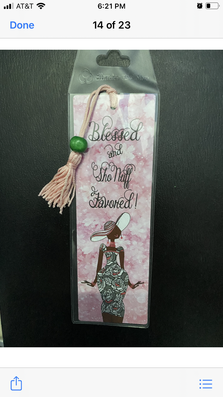 NEW!!! Blessed and Sho’ Nuff Favored Bookmark