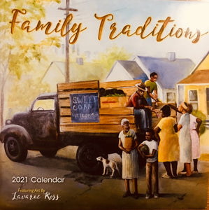NEW!!! Family Traditions 2021 Wall Calendar
