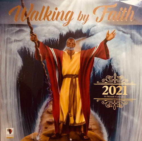 2021 Walking By Faith Wall Calendar