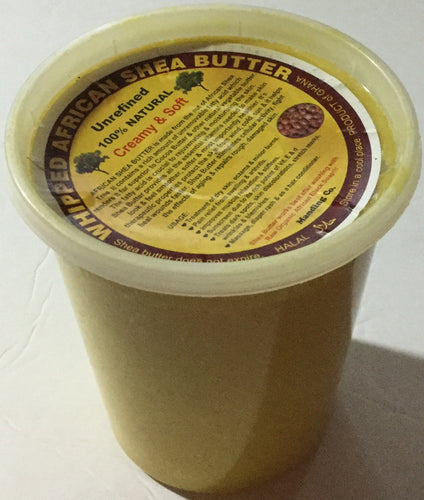 100% Natural, Yellow Shea Butter, 32 Ounces
