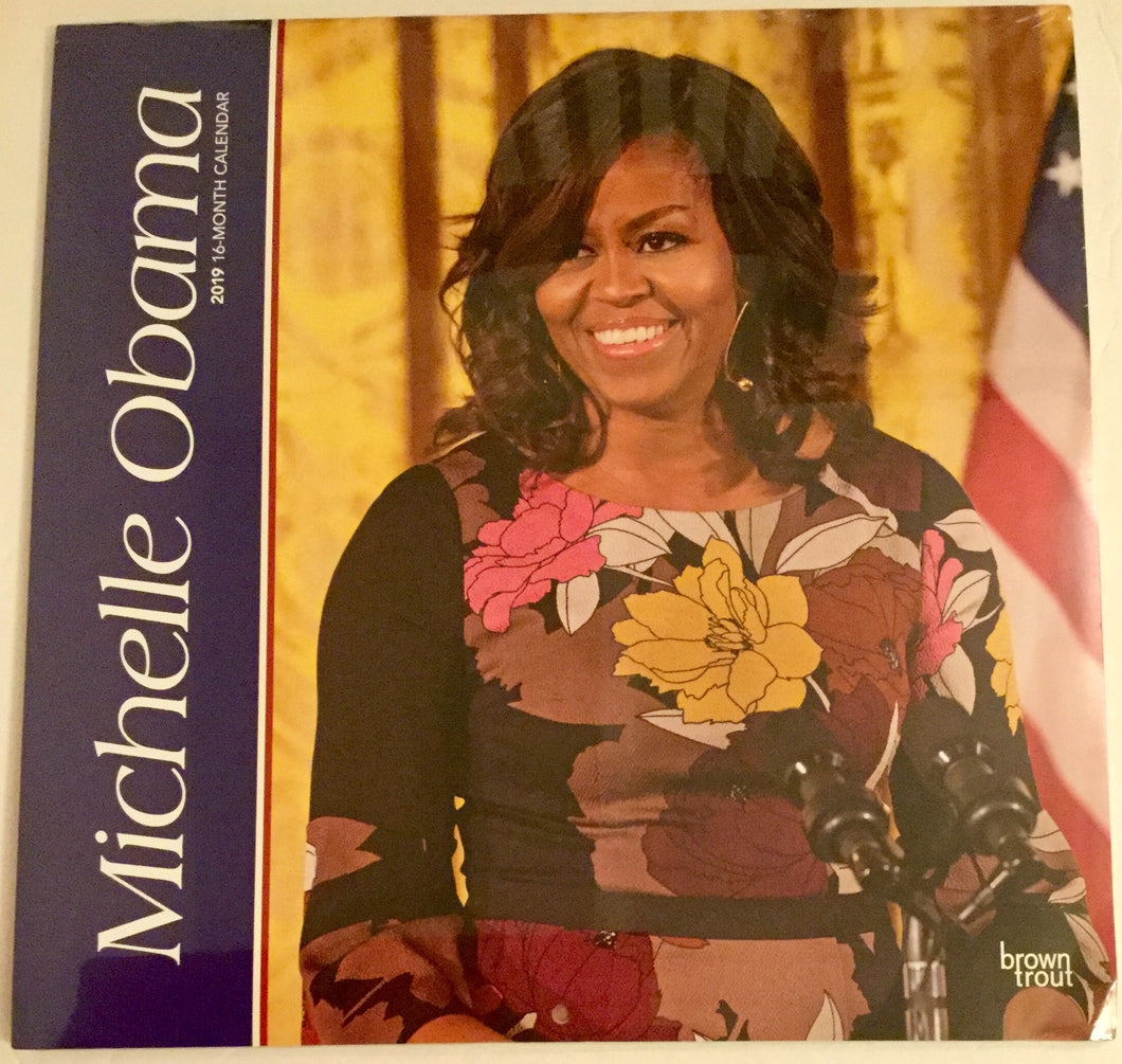 Michelle Obama Calendar 2019 Wall Calendar