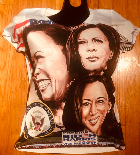 NEW!!! Vice President Kamala Harris Female Cut Jer-zee