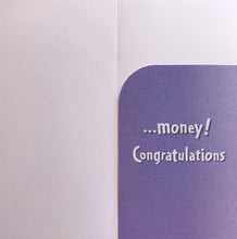 For graduation  Money card