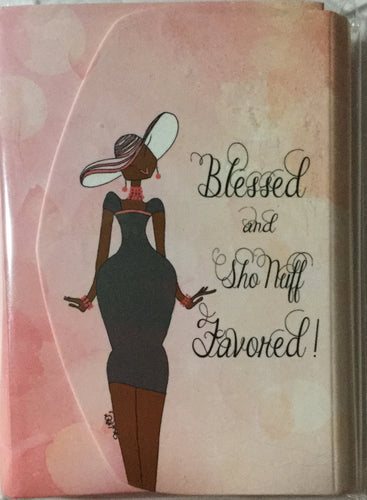 Blessed and Sho Nuff Favored Note Pad Purse Pal