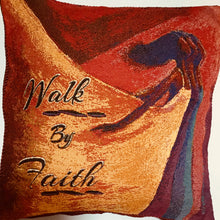 Walk By Faith Stuffed Pillow