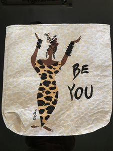 Be You, Woven Tote Bag