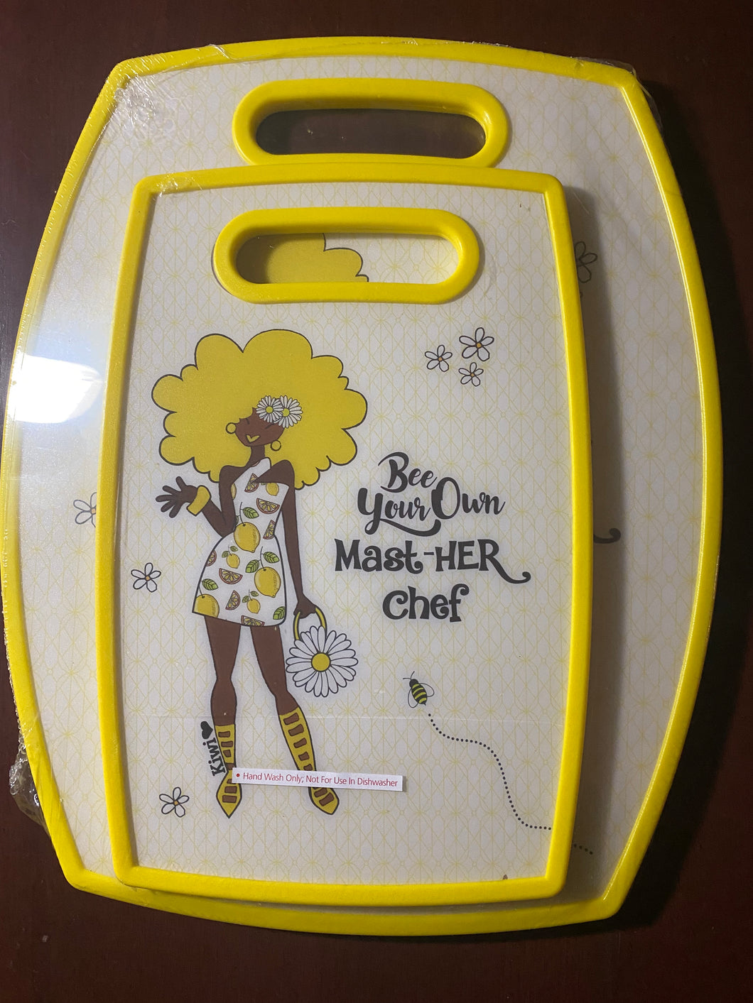 NEW!!! Be Your Own Mast-HER Chef Cutting Board