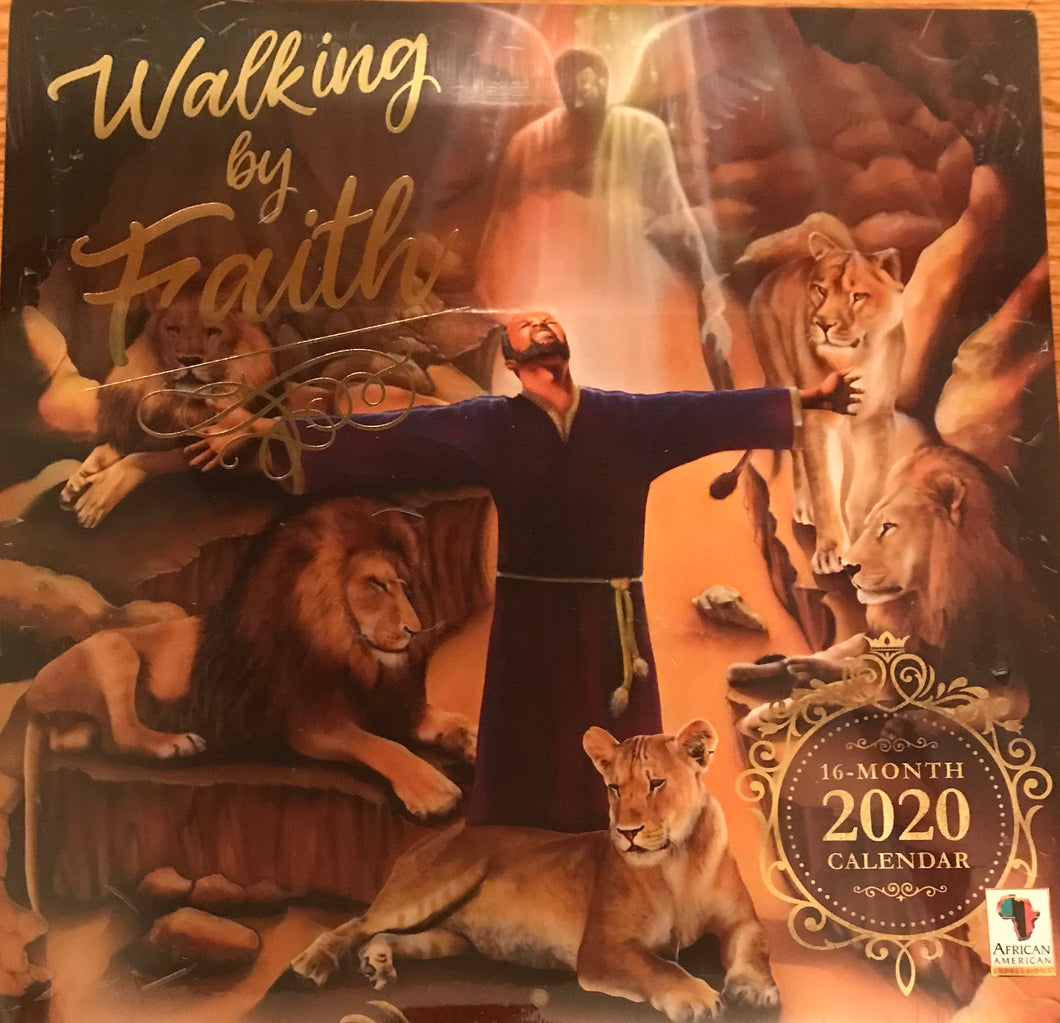 Walk By Faith 2020 Wall Calendar