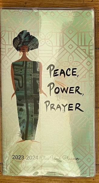 NEW!!! Peace, Power, Prayer 2023-2024 2-year Pocket Planners