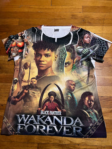 NEW!!! Black Panther Wakanda Forever Jerzee/T- Shirts - Child