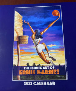 NEW!!! The Iconic Art of Ernie Barnes 2022 Calendar