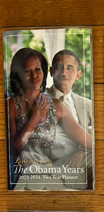 NEW!!! The Obama Years 2023-2024 Two Pocket Planners