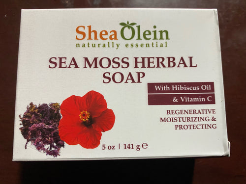 NEW!!! Shea Olein Sea Moss Herbal Soap