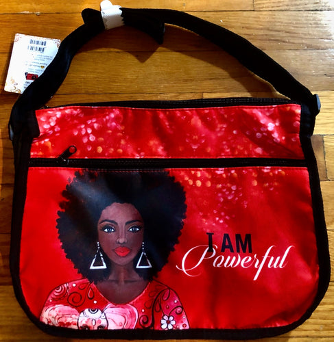 NEW!!! I Am Powerful Cross Body Bag