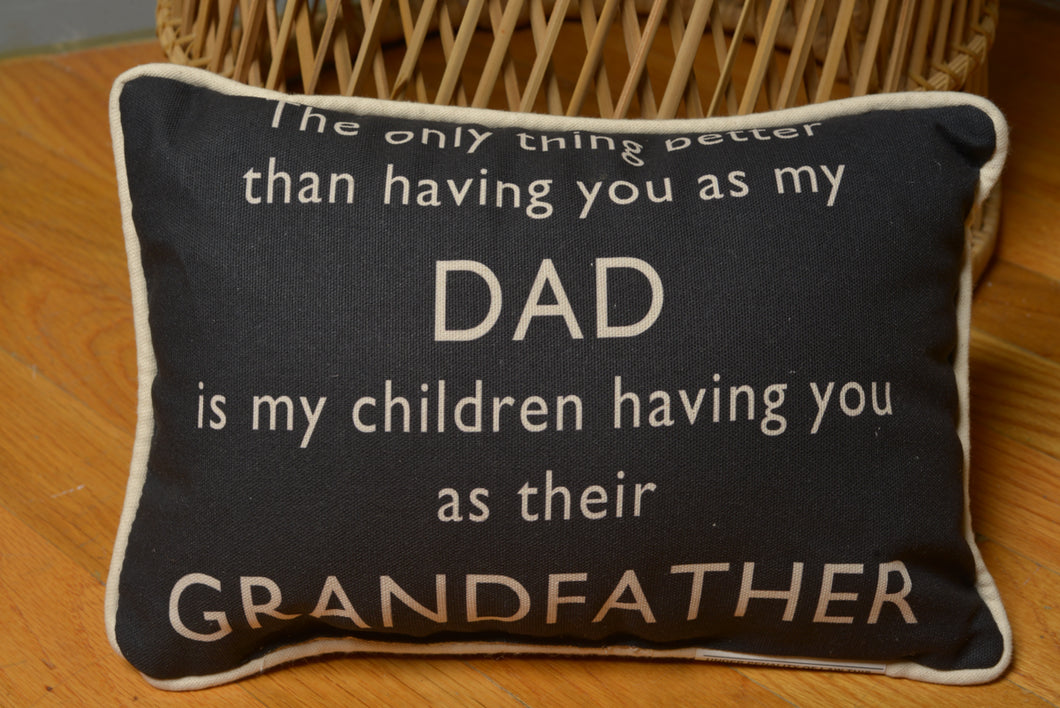 Grandfather Pillow
